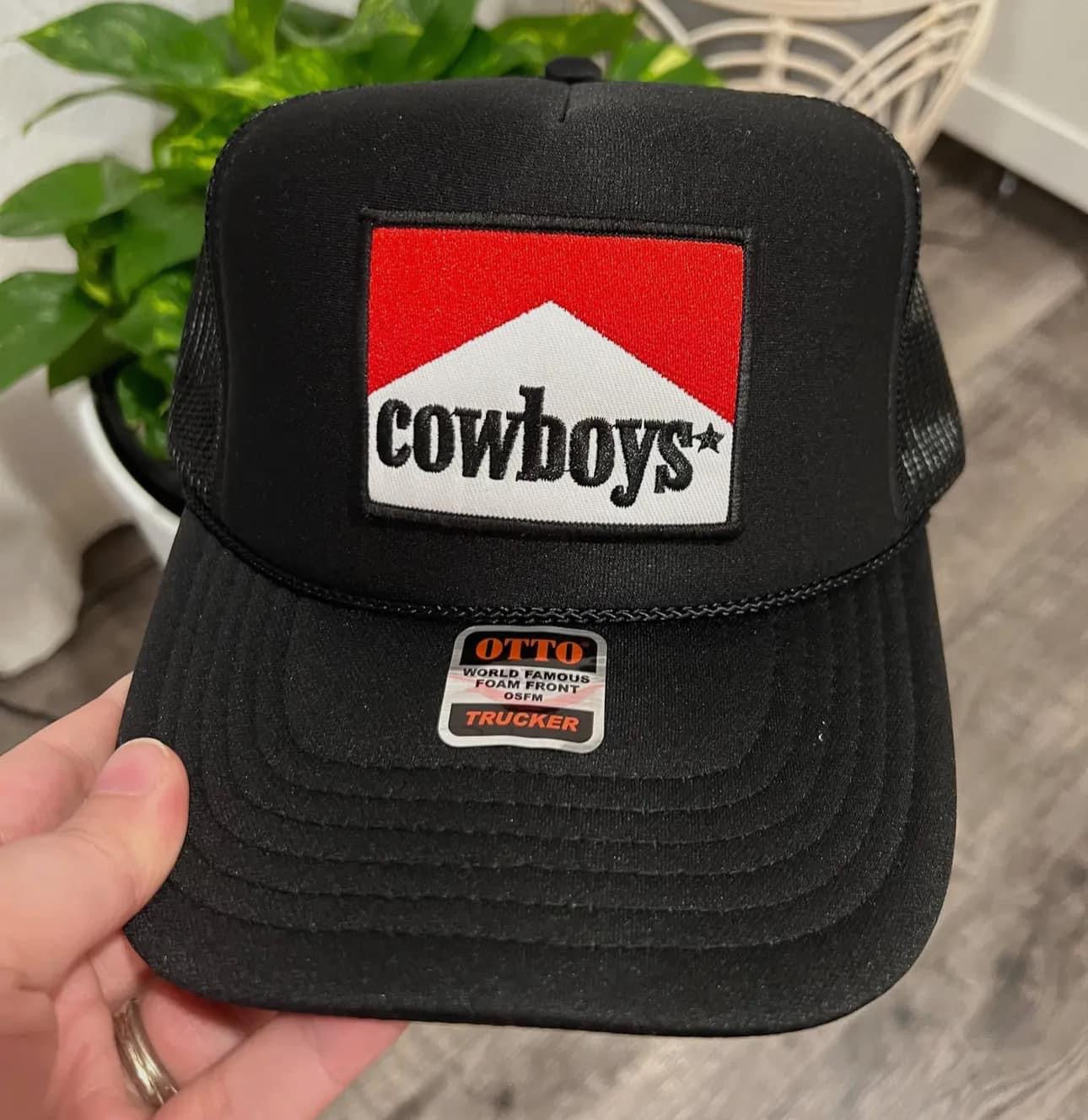 Cowboys Patch Trucker Hat