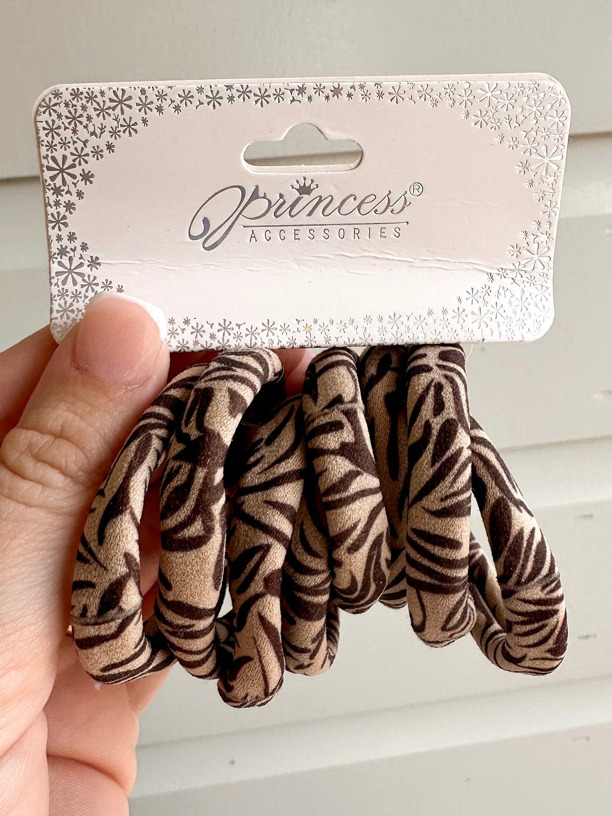 Animal Print Seamless Hair Ties