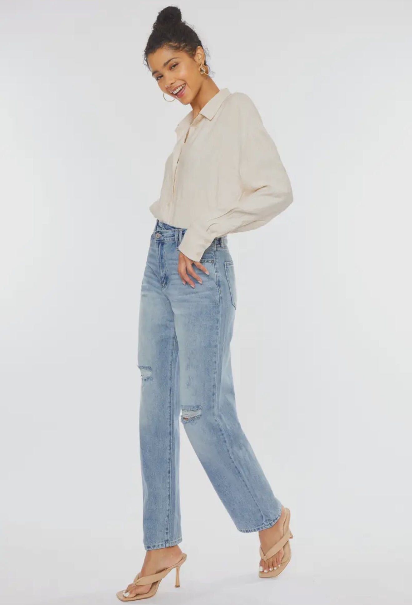 Kan Can 90’s Wide Leg Jeans