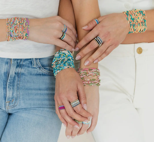 Mix & Match Seed Bead Bracelets
