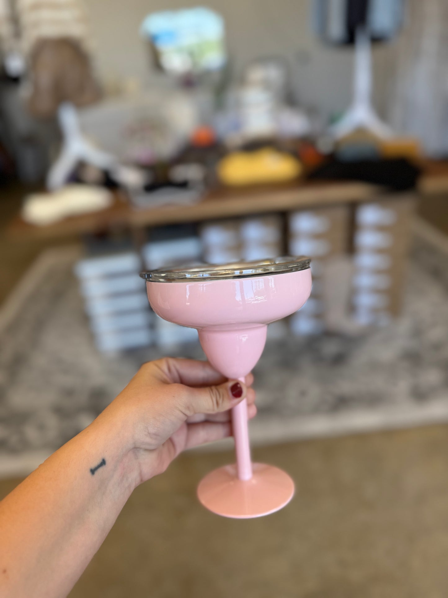 Stainless Steel Margarita Glass
