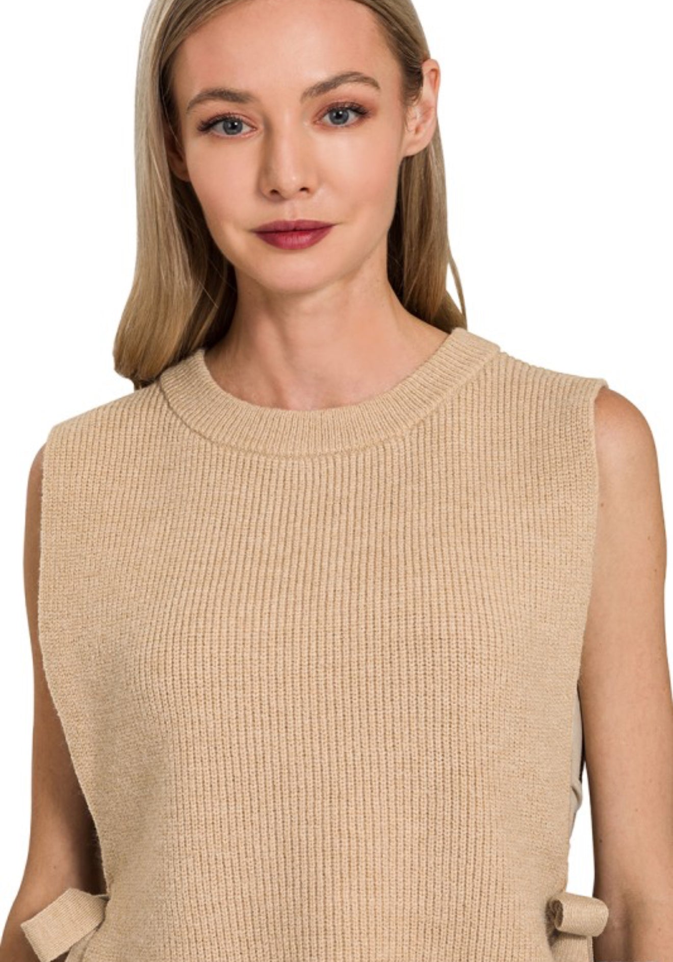 Lovely Side Tie Sweater