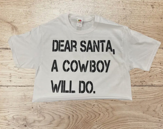 Cowboy Santa Tee