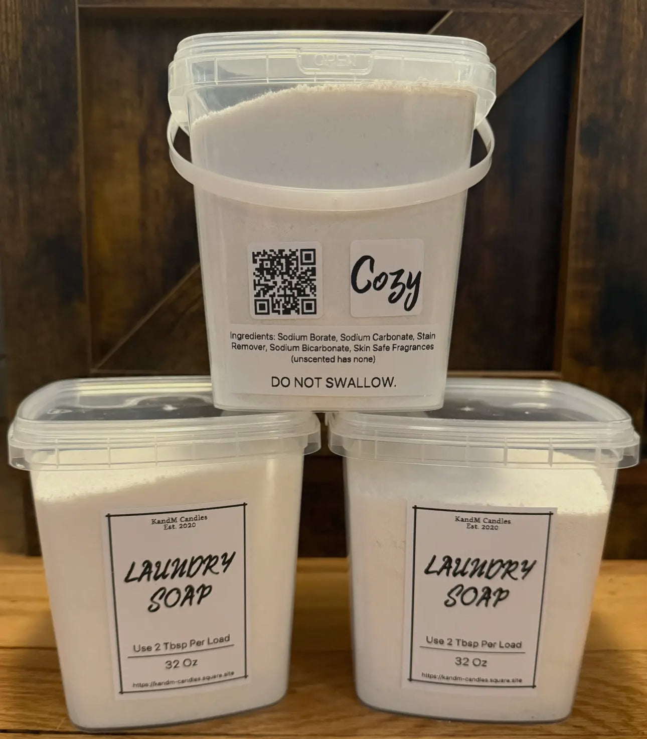 Powdered Laundry Detergent