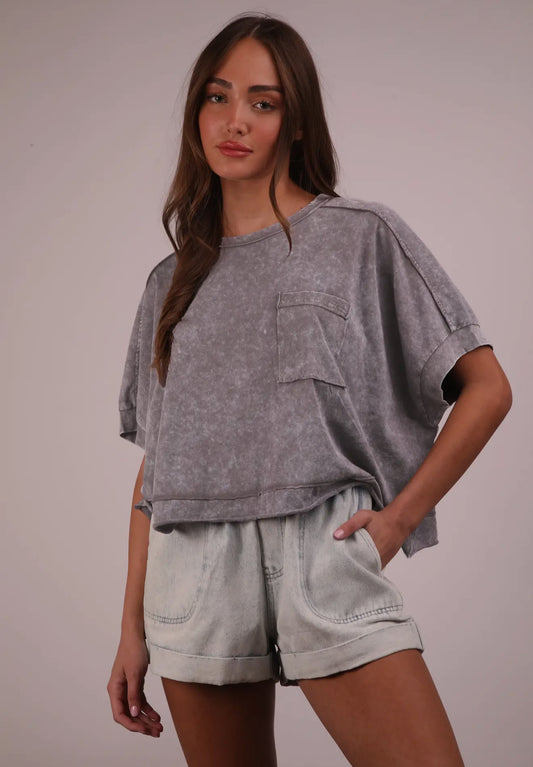 Mineral Washed Top