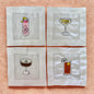 Embroidered Cocktail Napkins