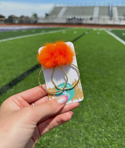 Puff Top Hoops