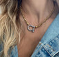 Chunky Buckle Necklace