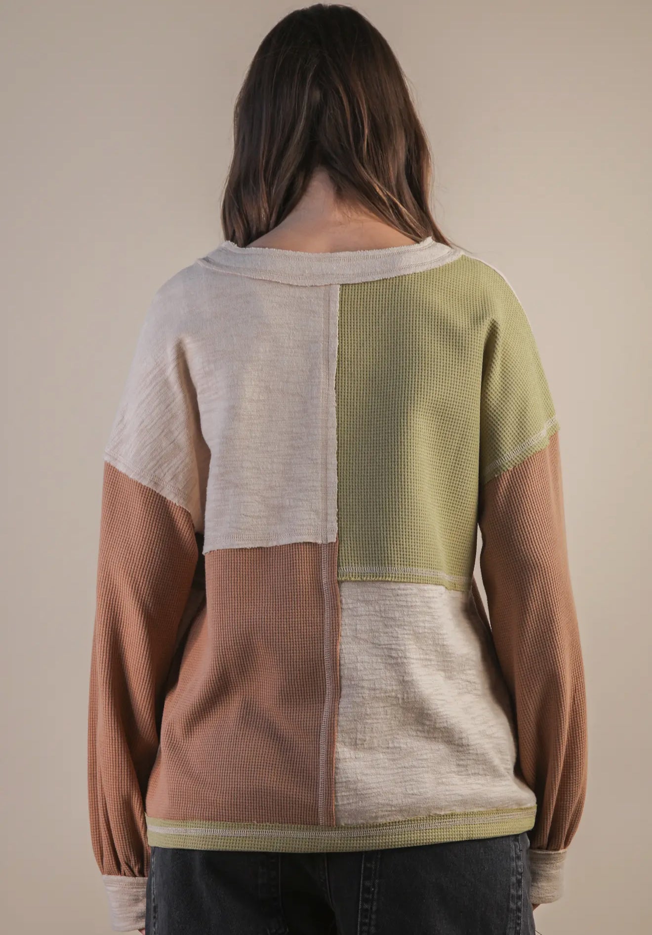 Carli Colorblock Top