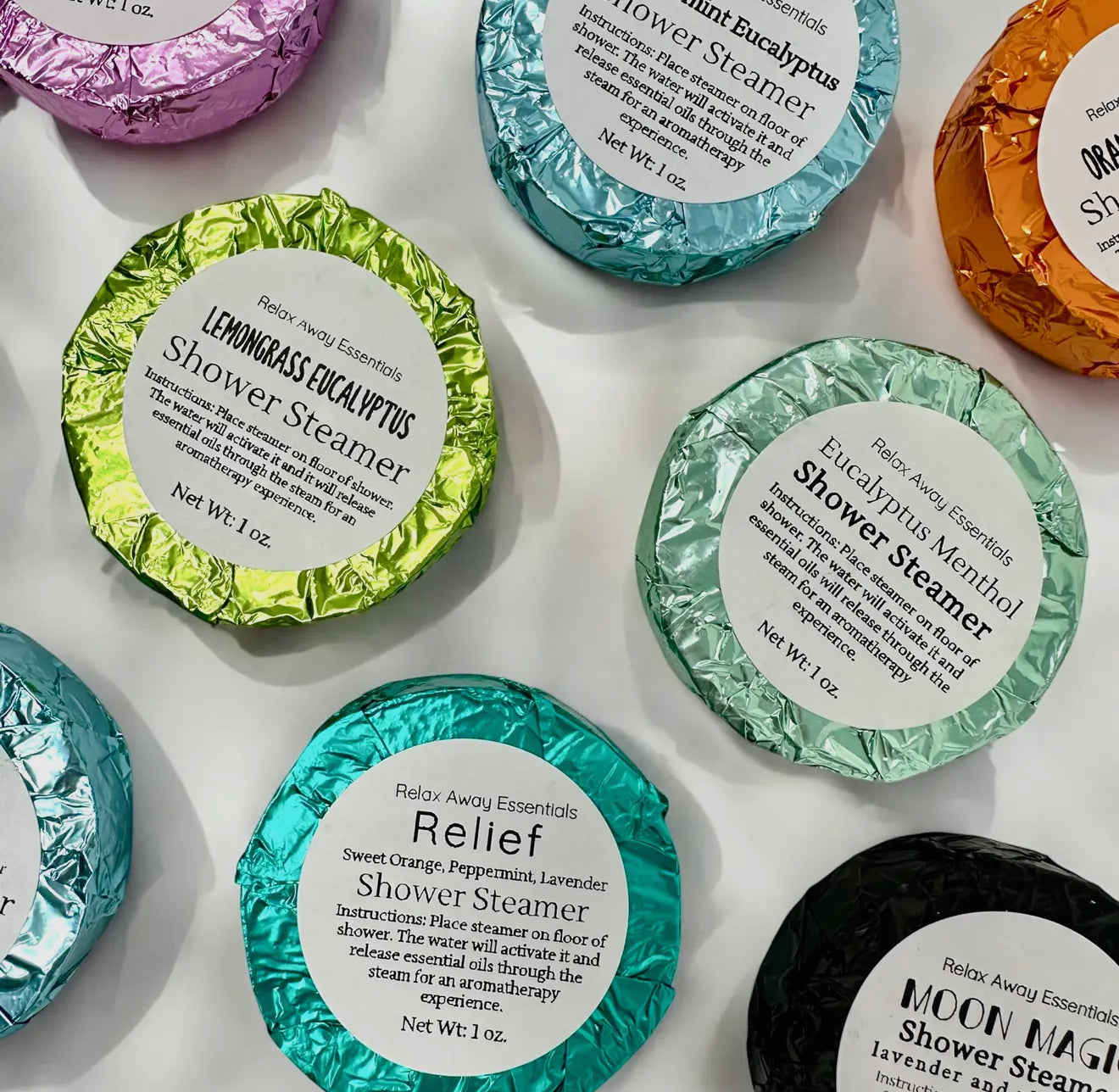 Relax Away Shower Steamers