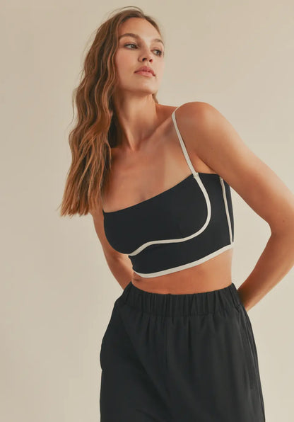Sculpting Cropped Top