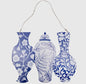 Chinoiserie Vases Door Hanger