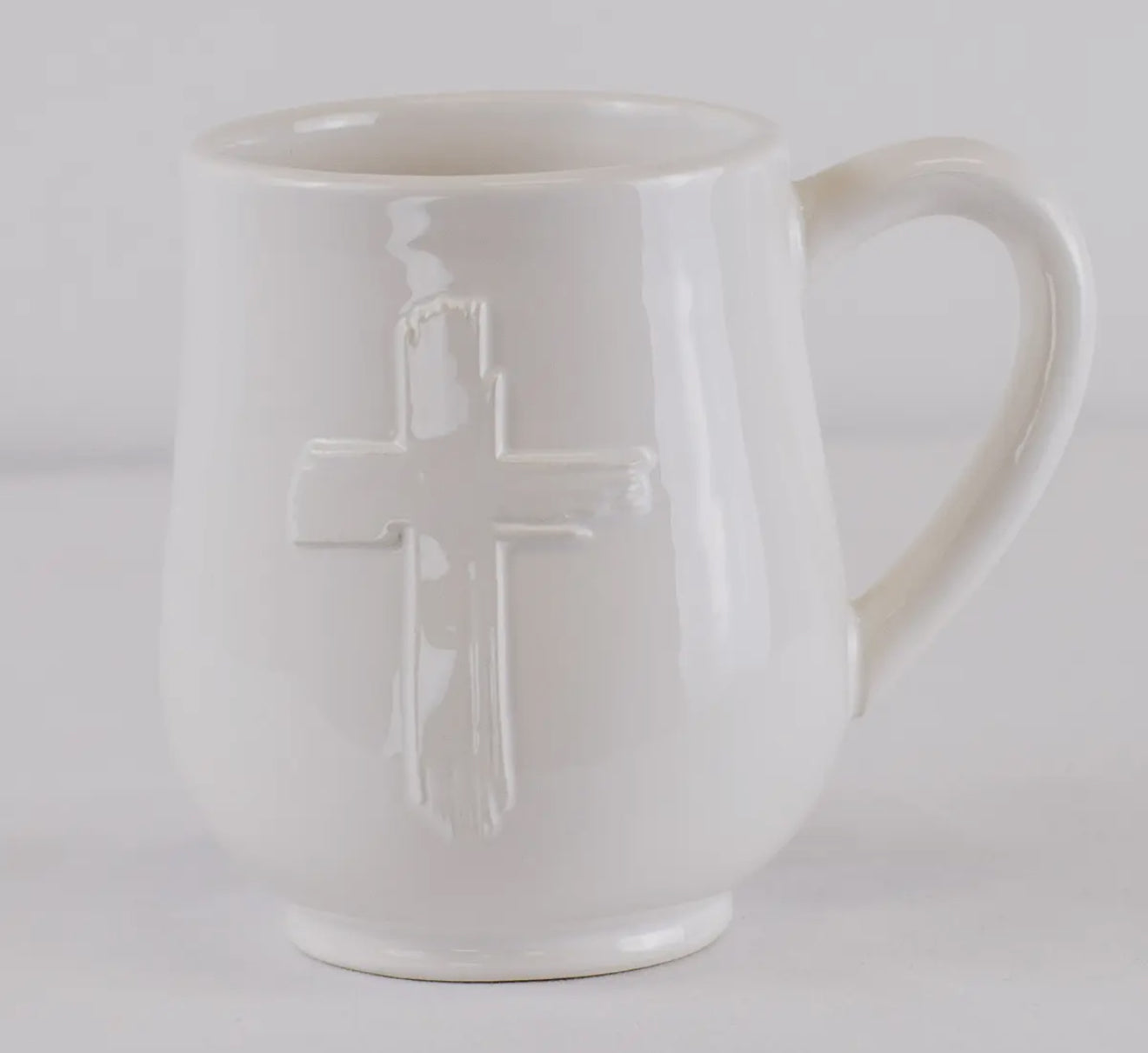 Cross Embossed Mug