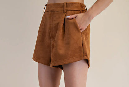 So Suede Shorts