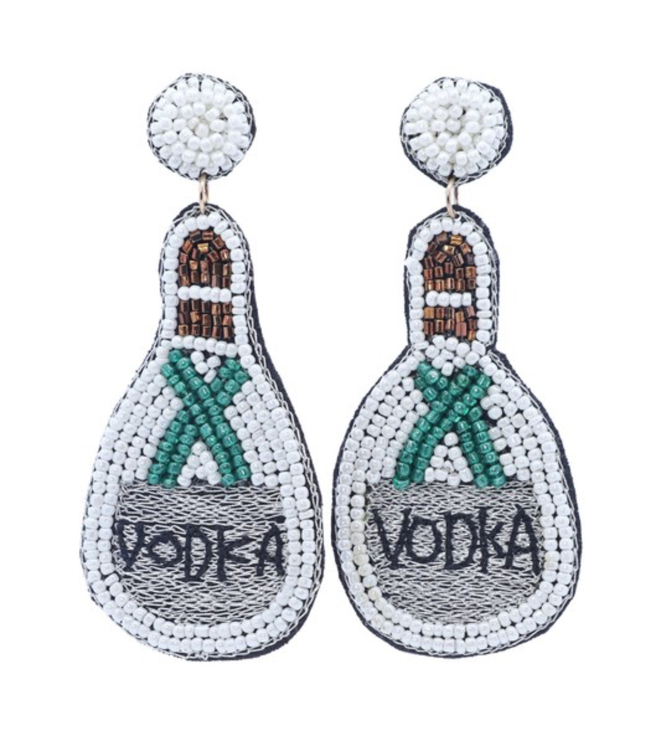 Vodka Earrings