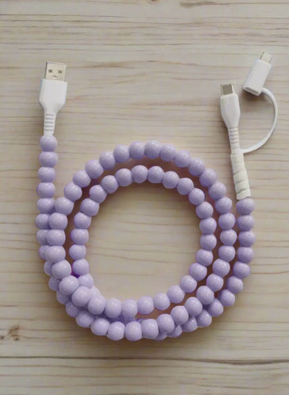 Beaded Phone Chargers