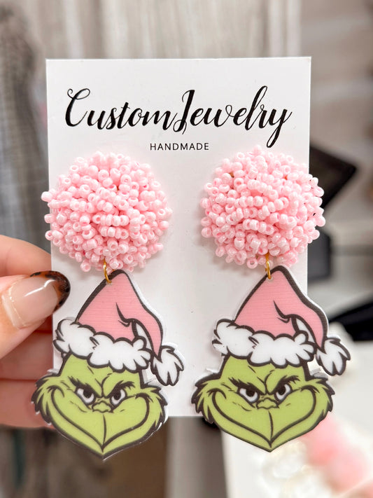 Grinch Earrings