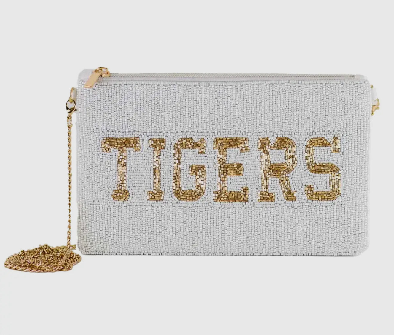 Tigers Beaded Purse