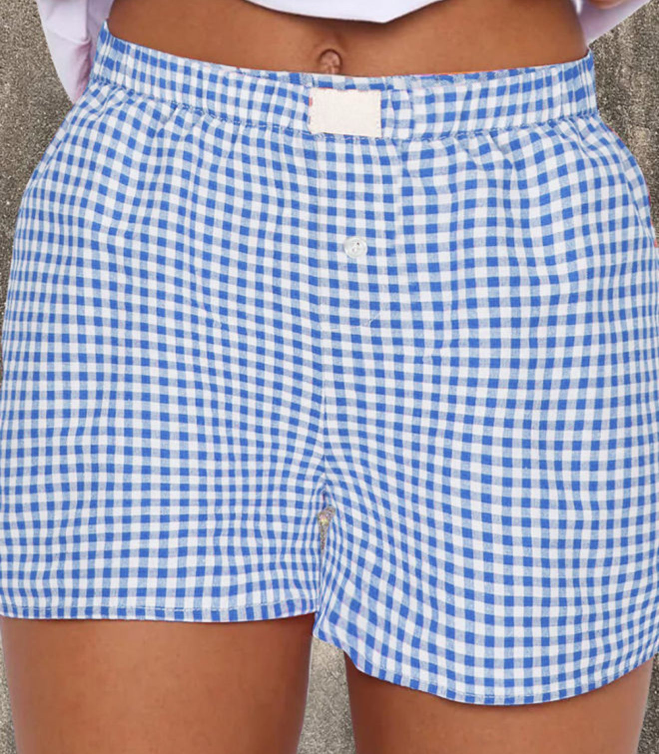 Gingham Boxer Shorts