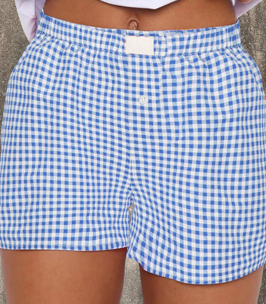Gingham Boxer Shorts