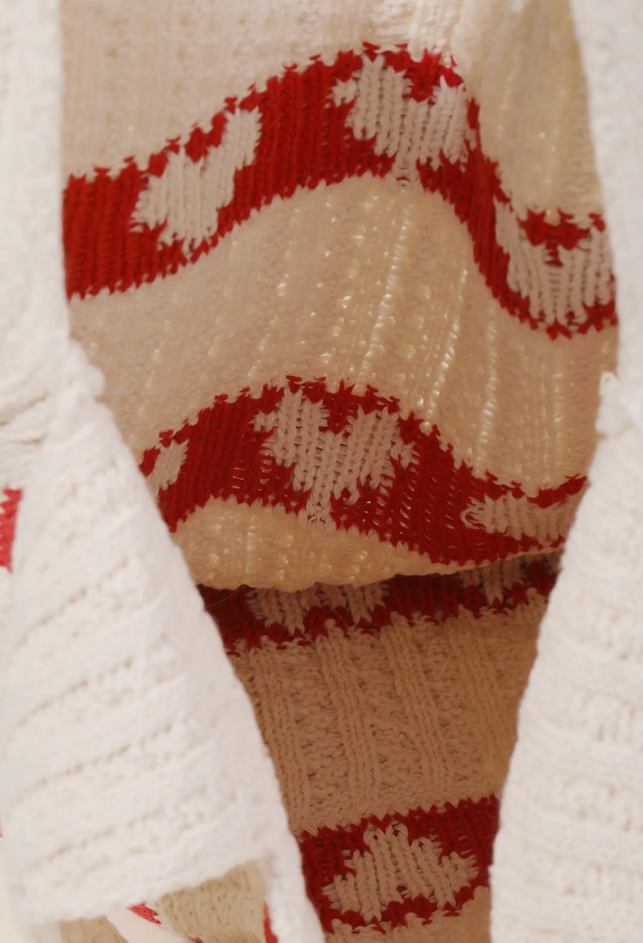 Knit Heart Bag