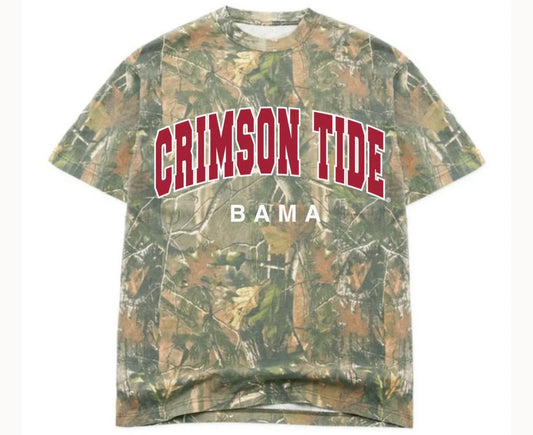 Alabama Crimson Tide Camo Tee