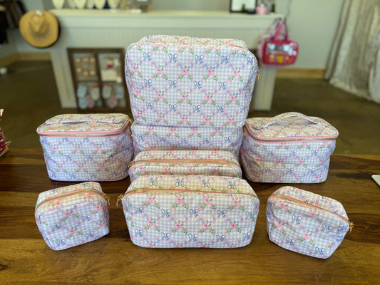 Lavender Valley Nylon Bags