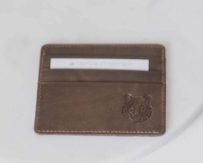 Embossed Slim Leather Wallets