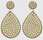 Beaded Teardrop Earrings