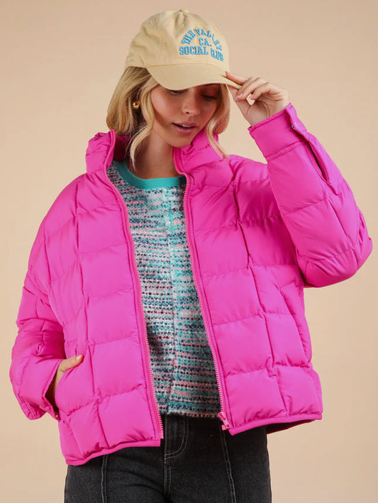 Quilted Puffer Jacket