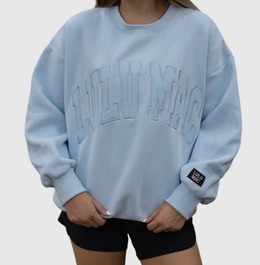 Lulu Mac Sweatshirt - Light Blue