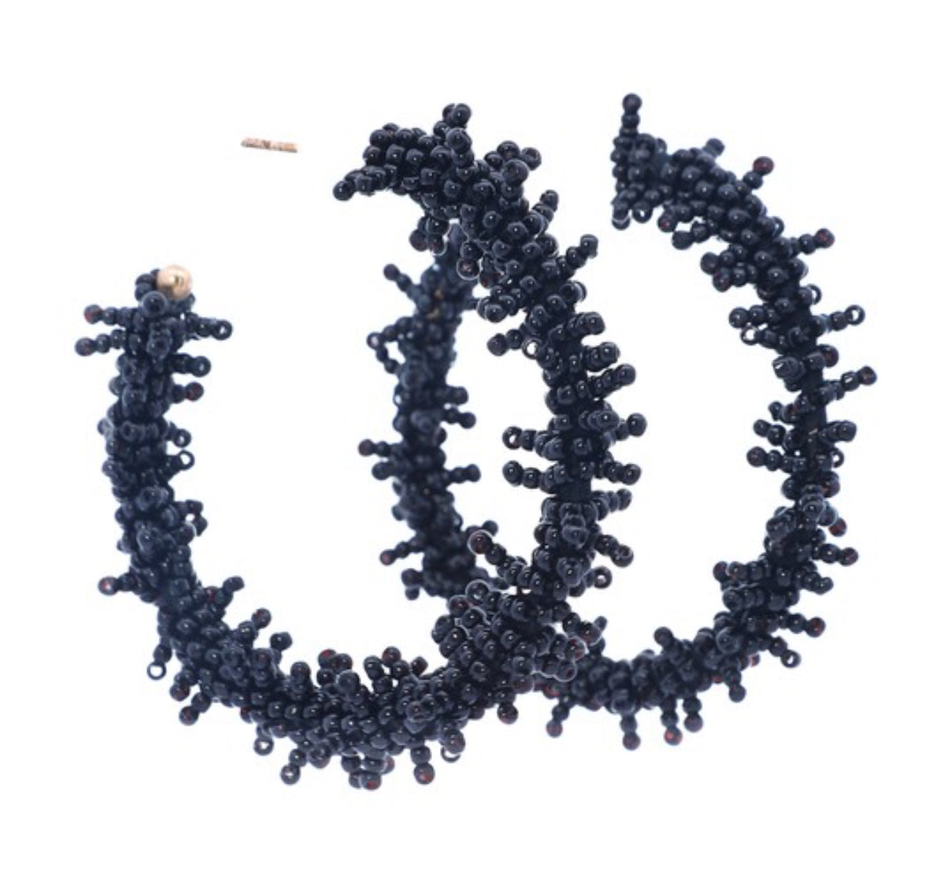 Seed Bead Hoops
