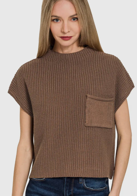Move On Mock Neck Sweater