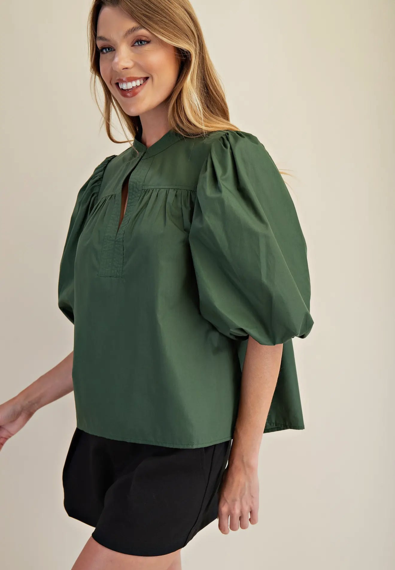 Poplin Top