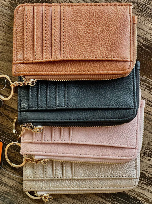 Card Holder Keychain Wallets