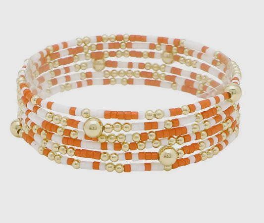 Game Day Beaded Stacks