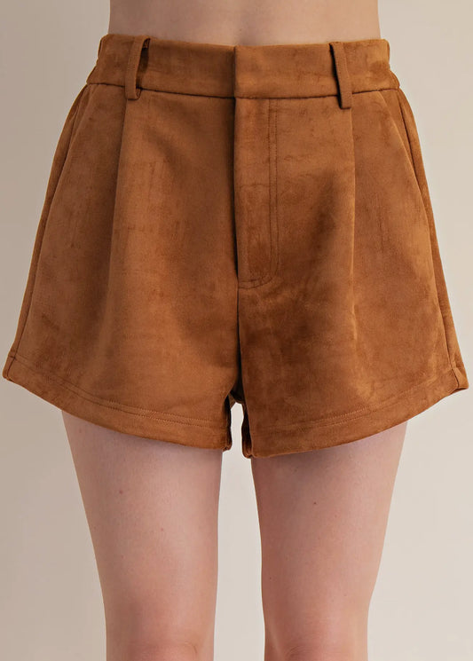 So Suede Shorts