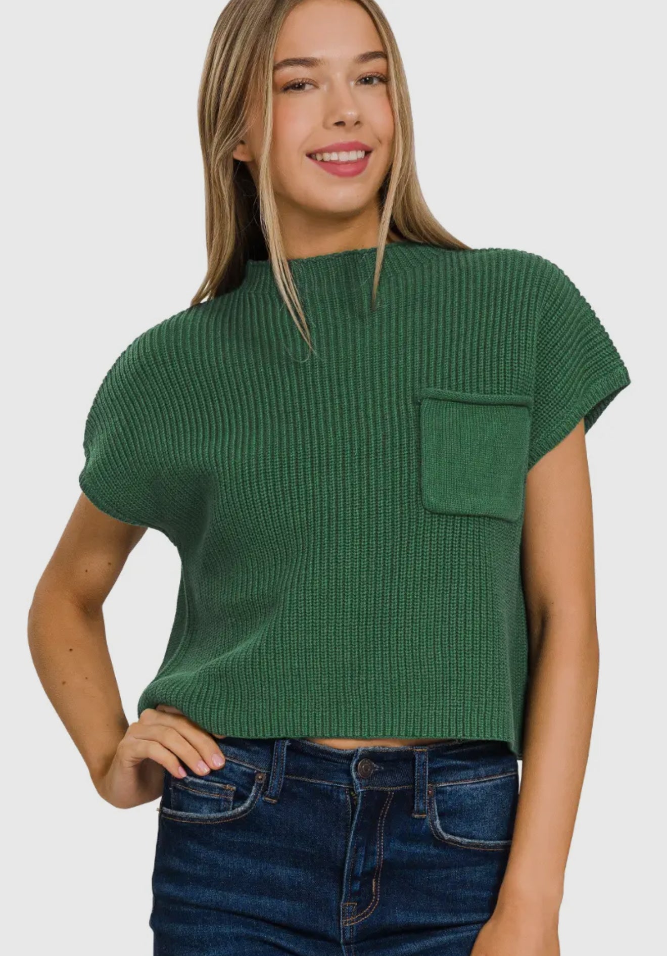 Move On Mock Neck Sweater