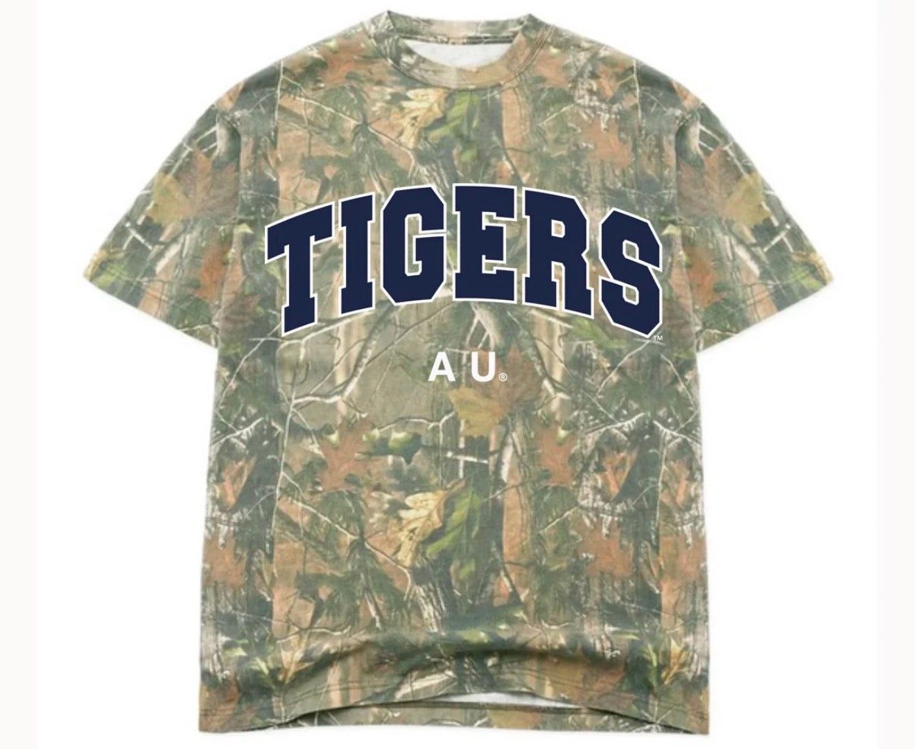 Auburn Tigers Camo Tee