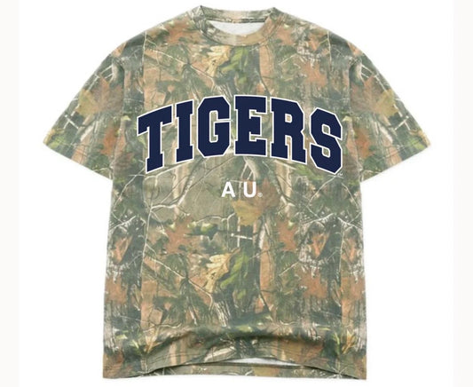 Auburn Tigers Camo Tee