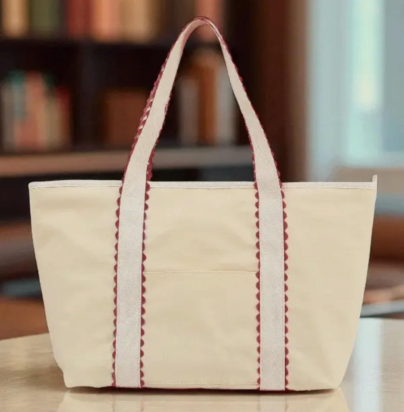 Tote-Ally Rick Rack Bag