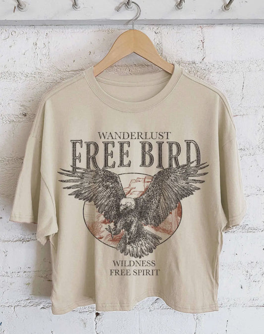 Free Bird Eagle Graphic Tee