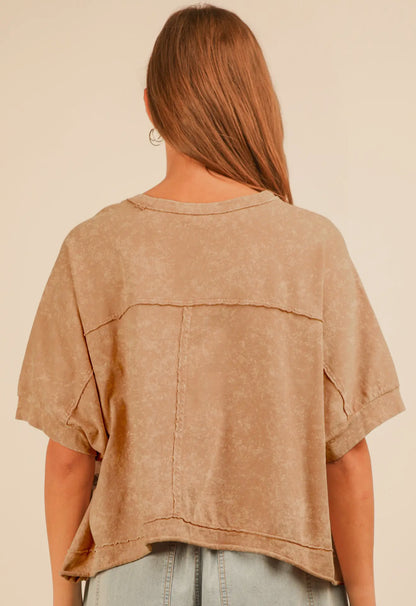 Mineral Washed Top