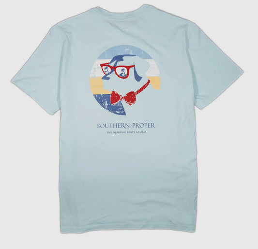 Southern Proper- Retro Dog Tee