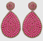 Beaded Teardrop Earrings
