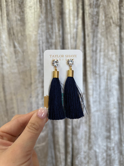 Silk Tassel Earrings