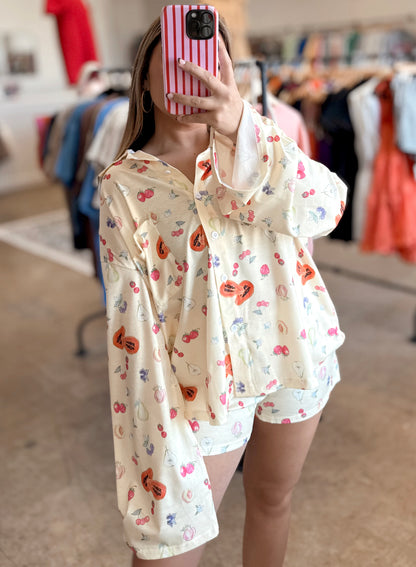 Fruit Salad PJ Set